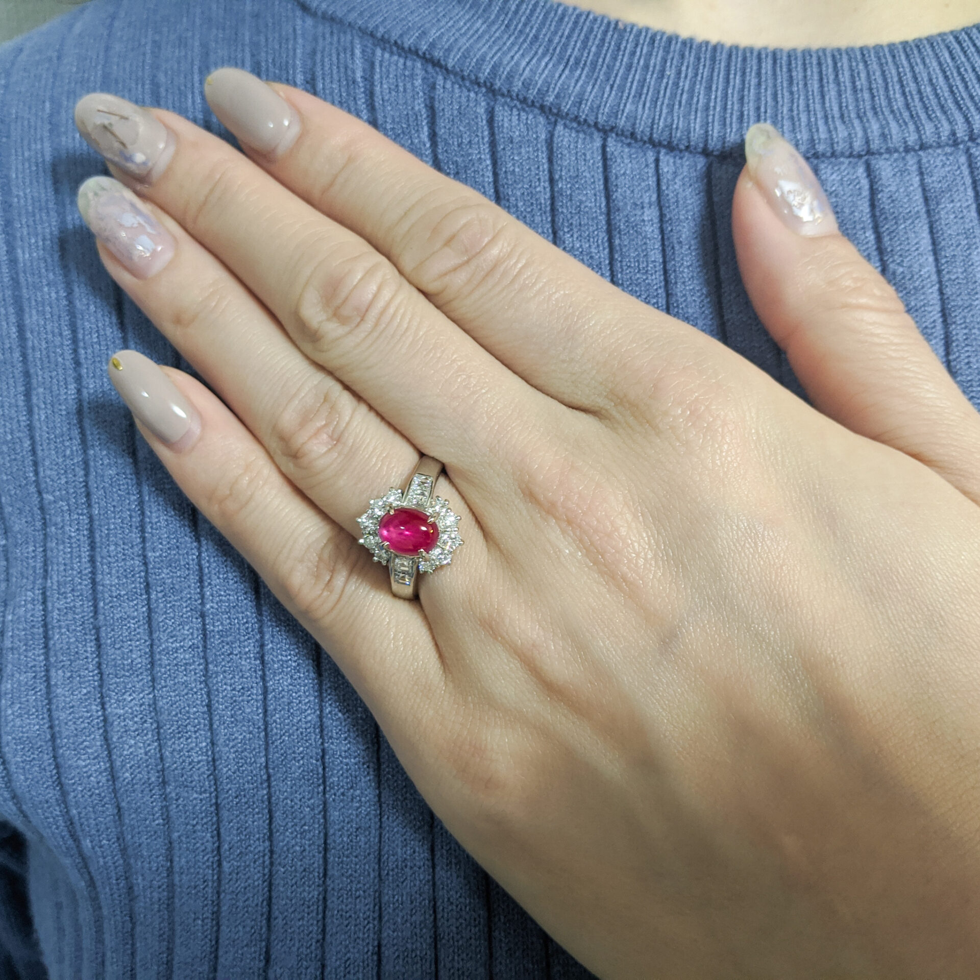 ジュエリー着用画像